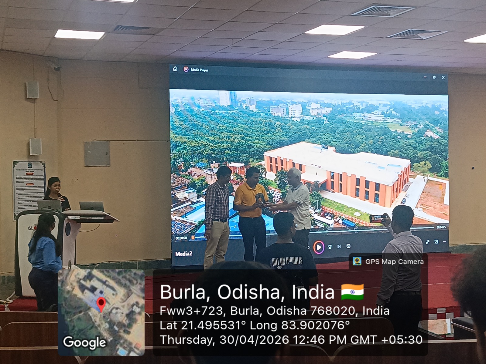 Reporting on awareness program on "World Skills Competition and Internship at WSC" was organized at the E-Learning Centre, VSSUT, Burla, on 30th April 2026 as MOU of VSSUT with World Skill Centre, Bhubaneswar.